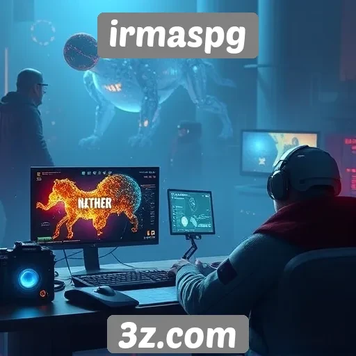 iro de irmaspg no cenário de jogos online